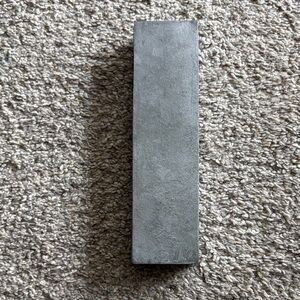 Anthropologie Gray metallic letter “I”